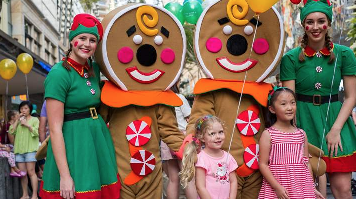 Brisbane City Christmas  Parade 